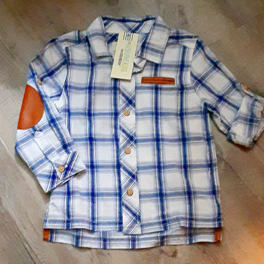 Toddler button down